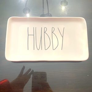Rae Dunn Hubby Tray